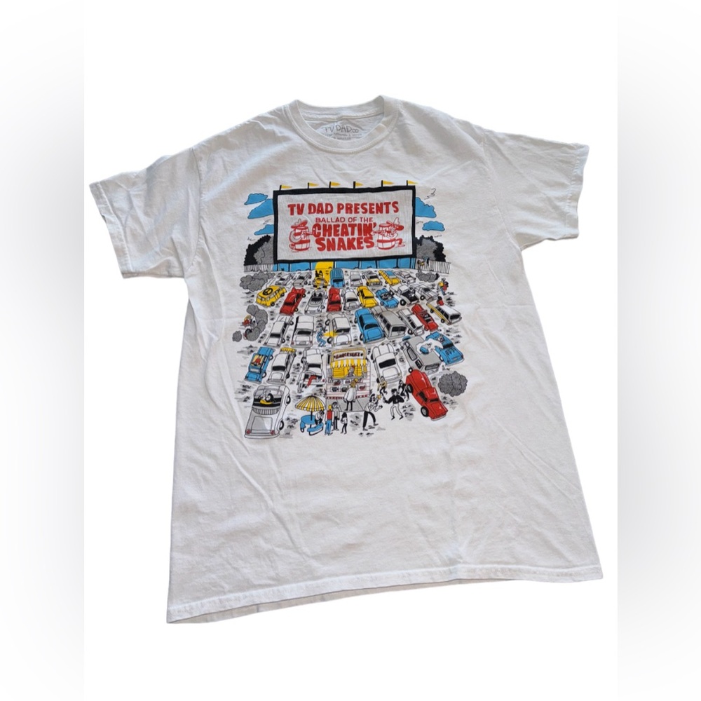TV Dad Co “Ballad Of The Cheatin’ Snakes” Drive In Movie T-shirt